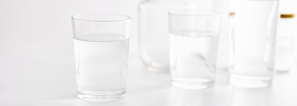 Glasses of water keep you hydrated while doing a water only fast, but MASJax weighs in on if this is safe