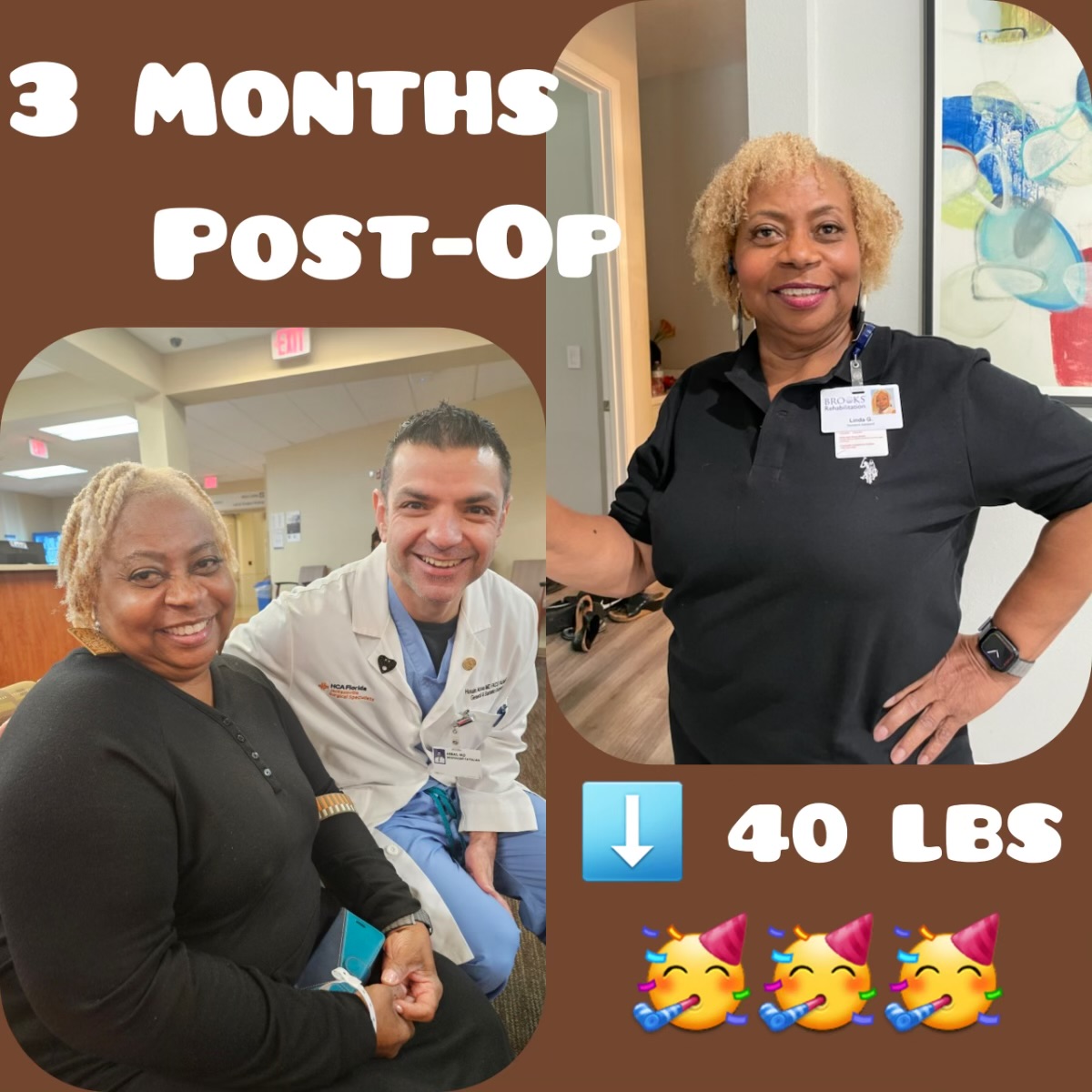 >Linda - Gastric Bypass Patient